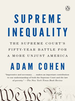 cover image of Supreme Inequality